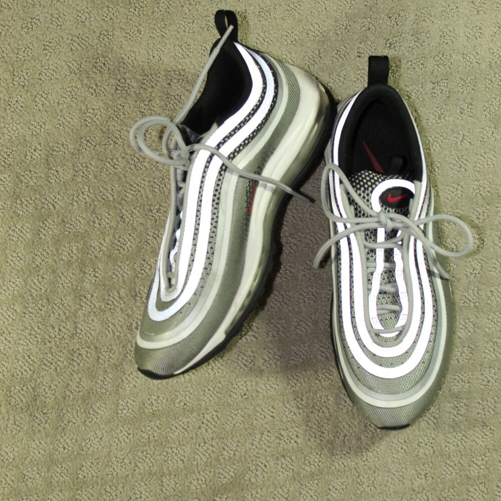 Size 8 - Nike Air Max 97 Ultra 17 Silver Bullet EUC